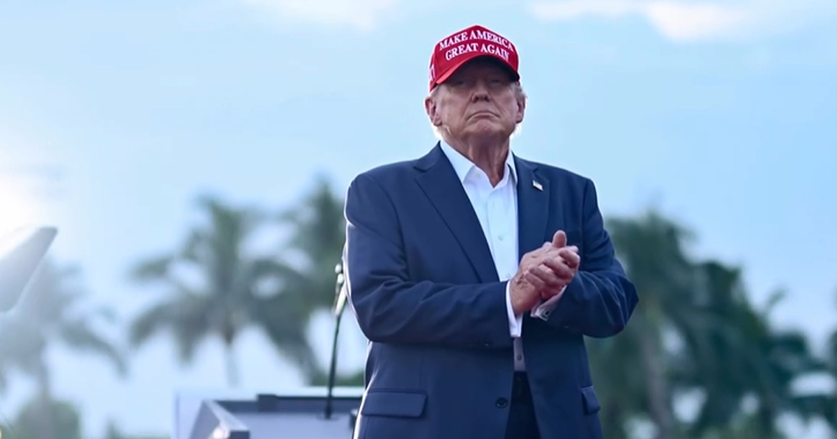 Donald Trump At Trump National Doral Miami in July 2024