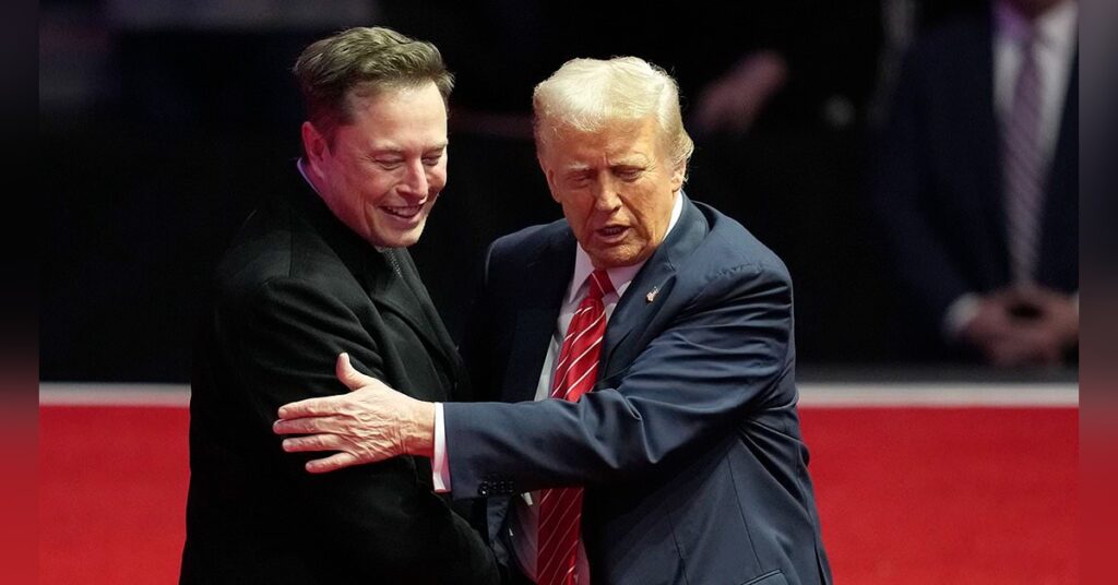 Donald Trump and Elon Musk