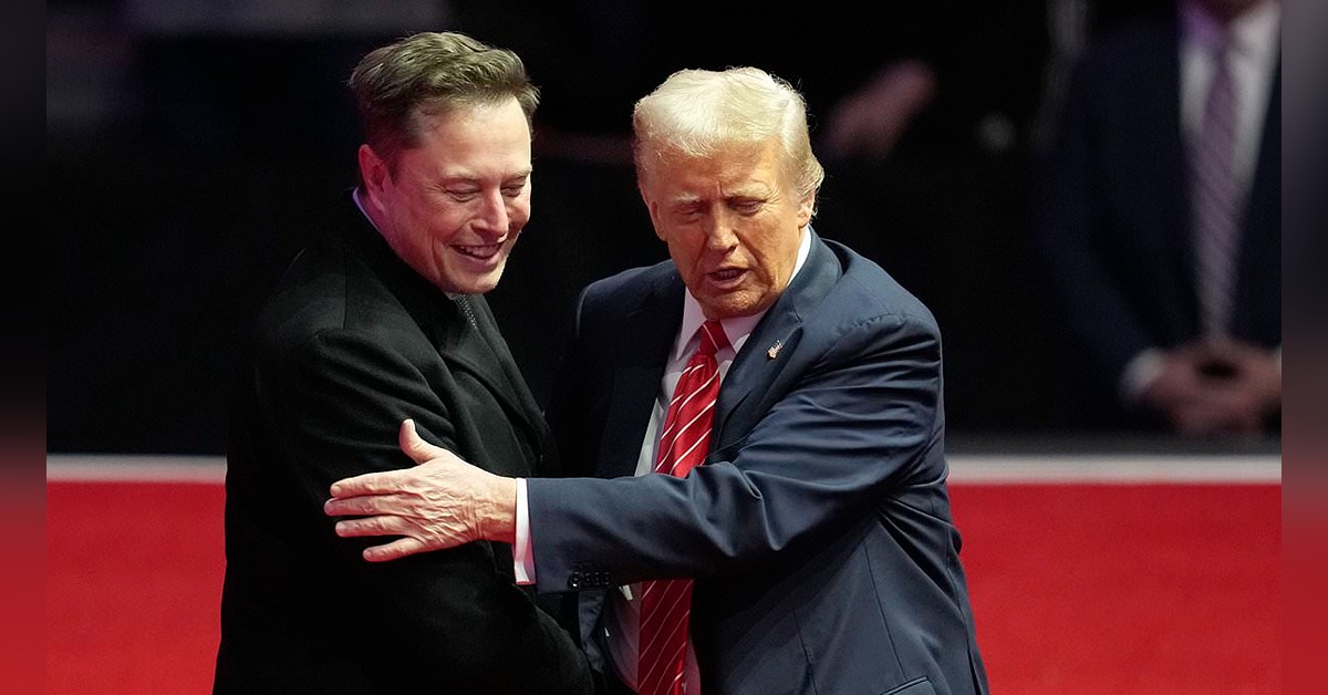 Donald Trump and Elon Musk