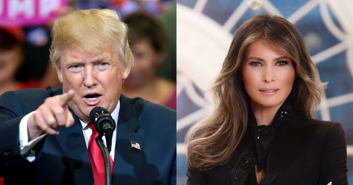 Donald Trump and First Lady Melania Trump