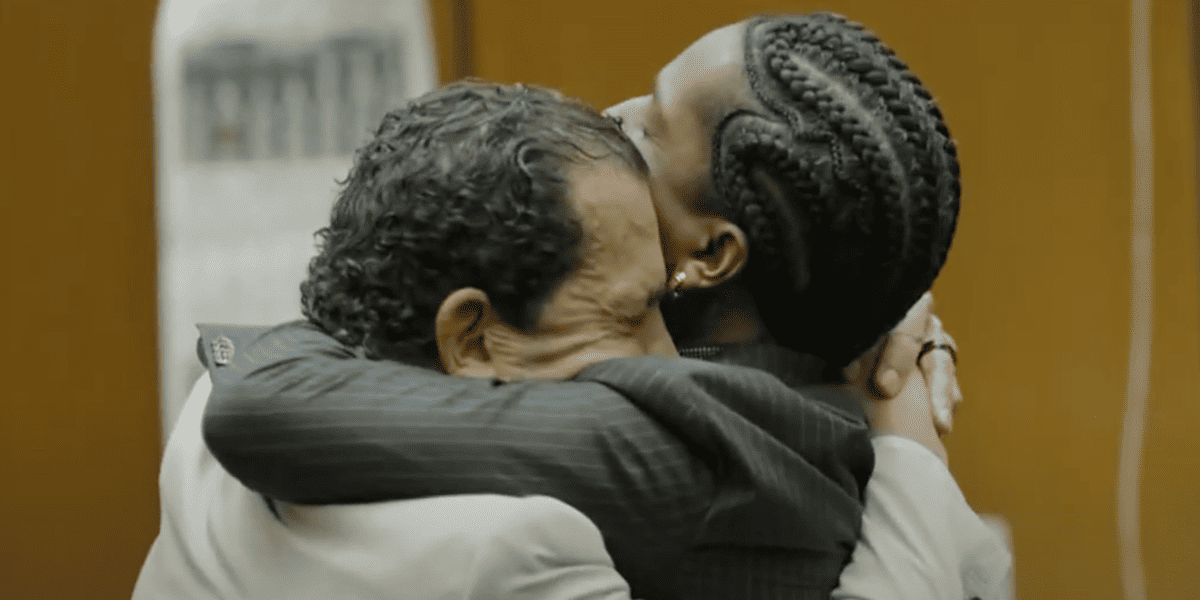 A$AP Rocky celebrates win