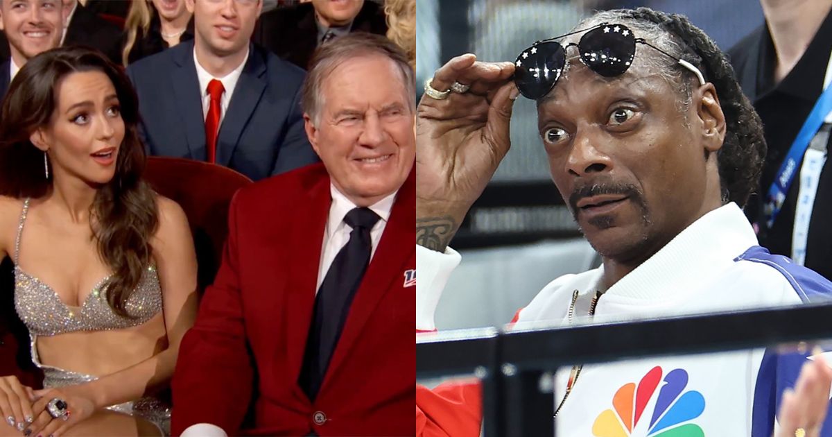 Bill Belichick with his girlfriend