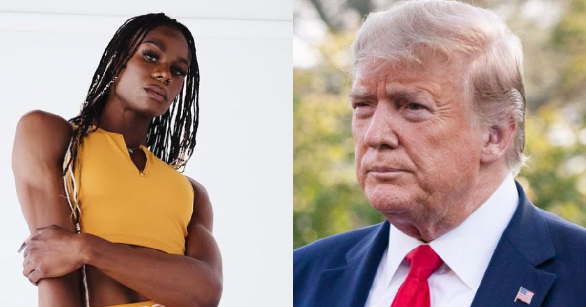 CeCé Telfer and Donald Trump