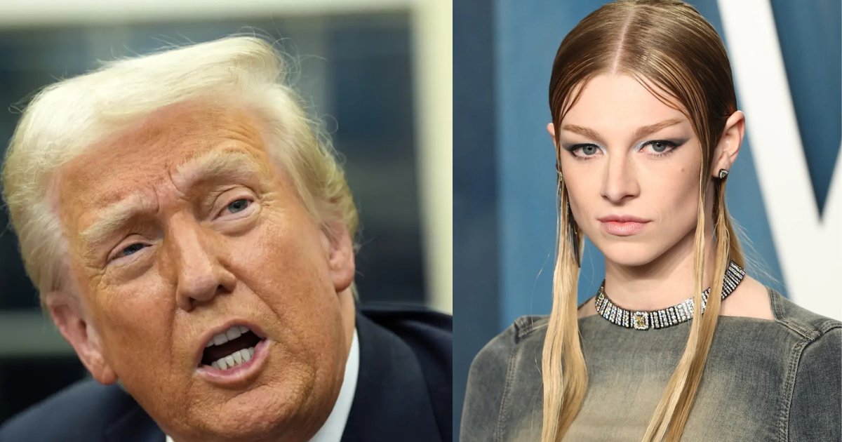 Donald Trump Hunter Schafer