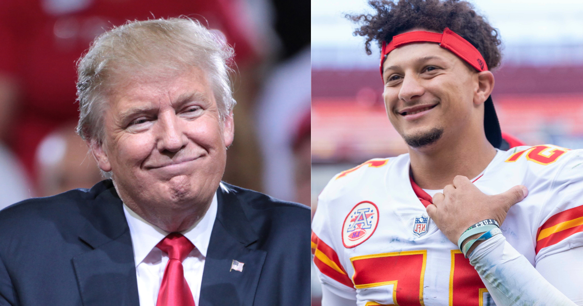 Donald Trump, Patrick Mahomes