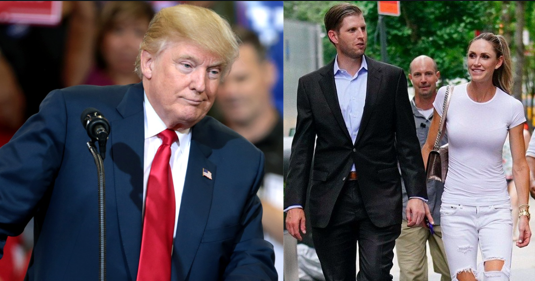 Donald Trump Photo by Gage Skidmore. Eric and Lara Trump.