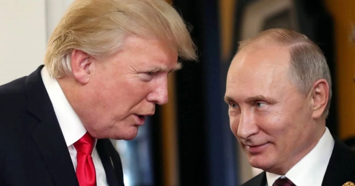 Donald Trump and Vladimir Putin