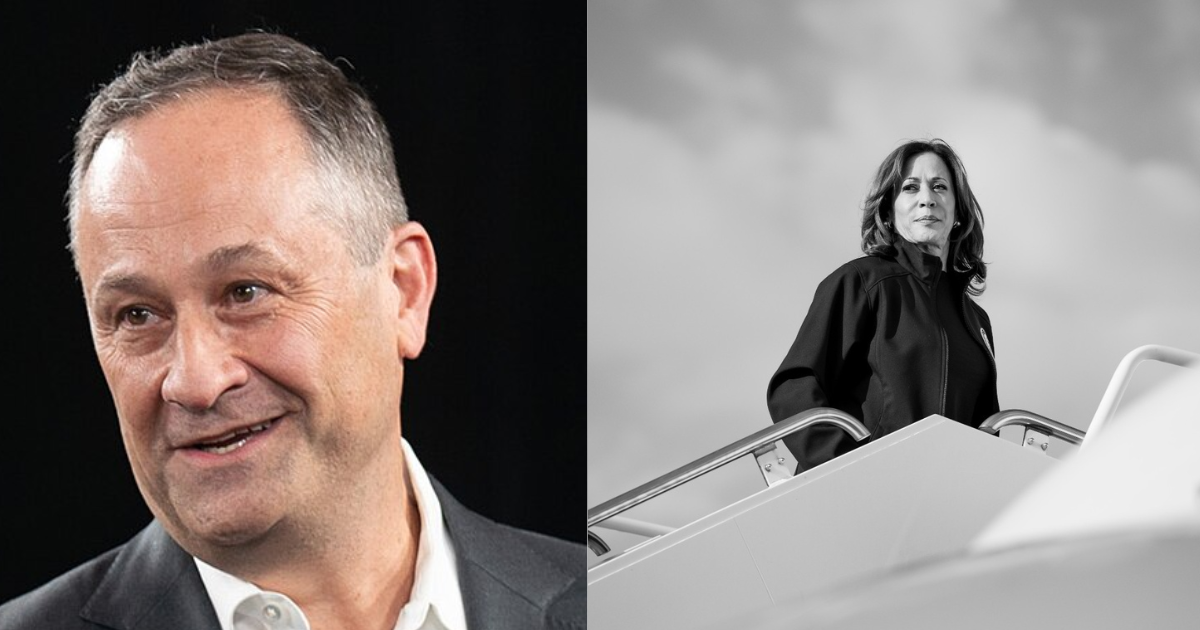 Doug Emhoff and Kamala Harris