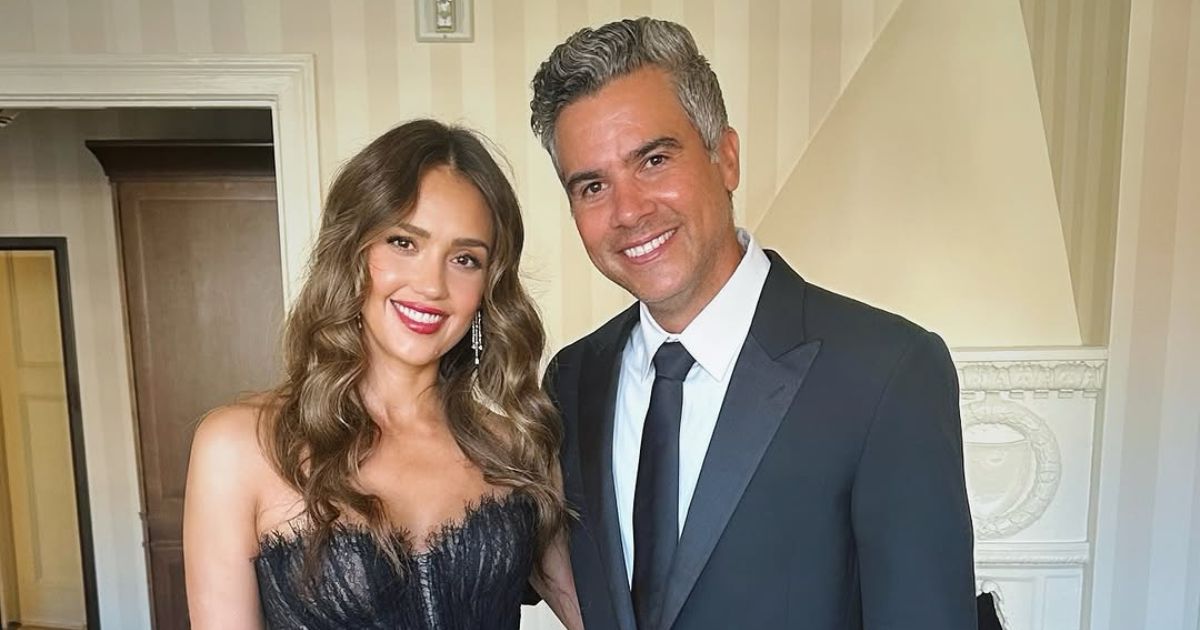 Jessica Alba with husband Cash Warren