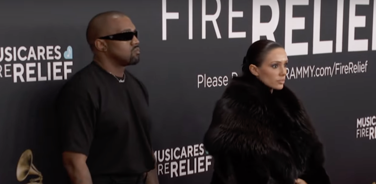 Kanye West and Bianca Censori
