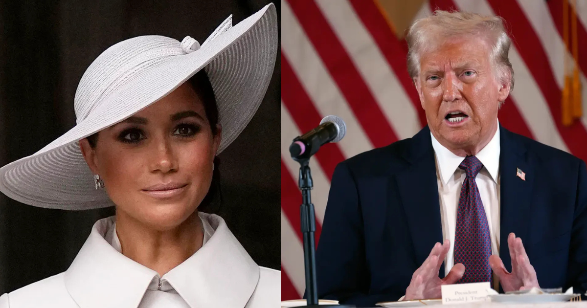 Meghan Markle and Donald Trump
