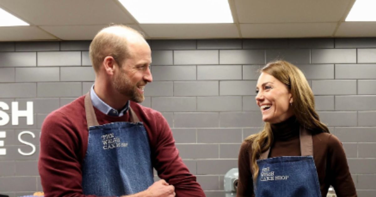 Prince William and Kate Middleton in Wales baking together. ( Instagram|@princeandprincessofwales)