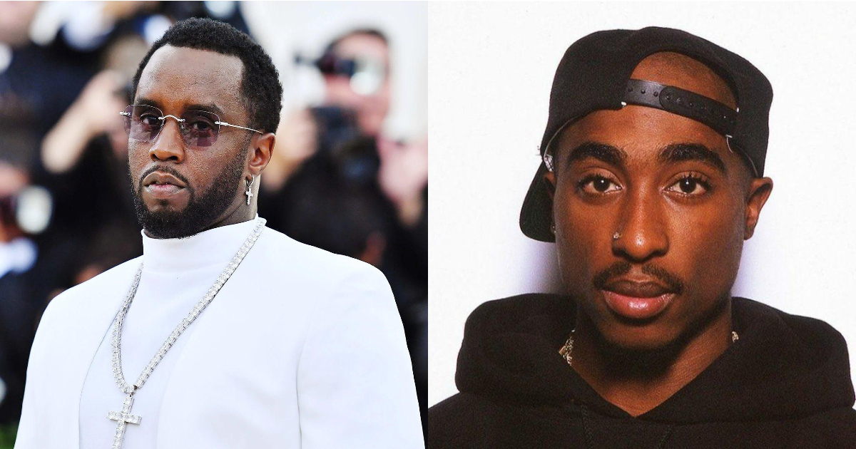 Sean Diddy Combs and Tupac