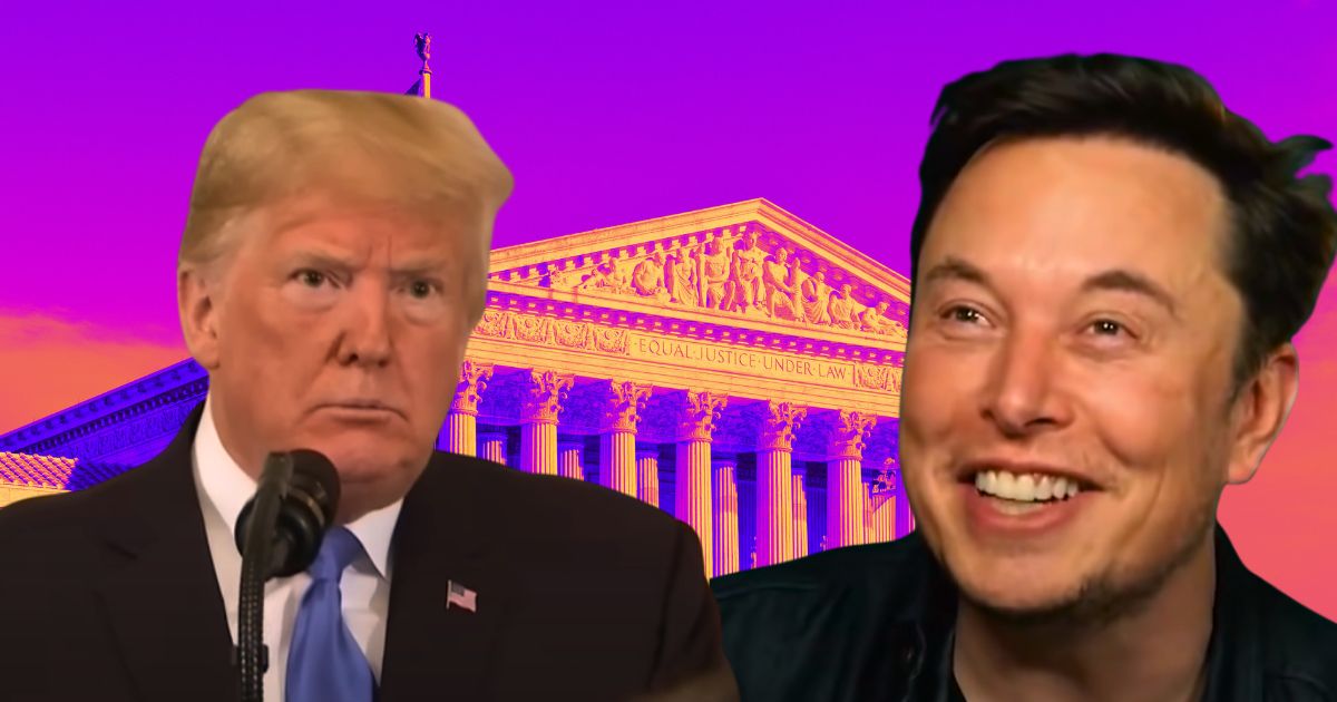 Donald Trump and Elon Musk