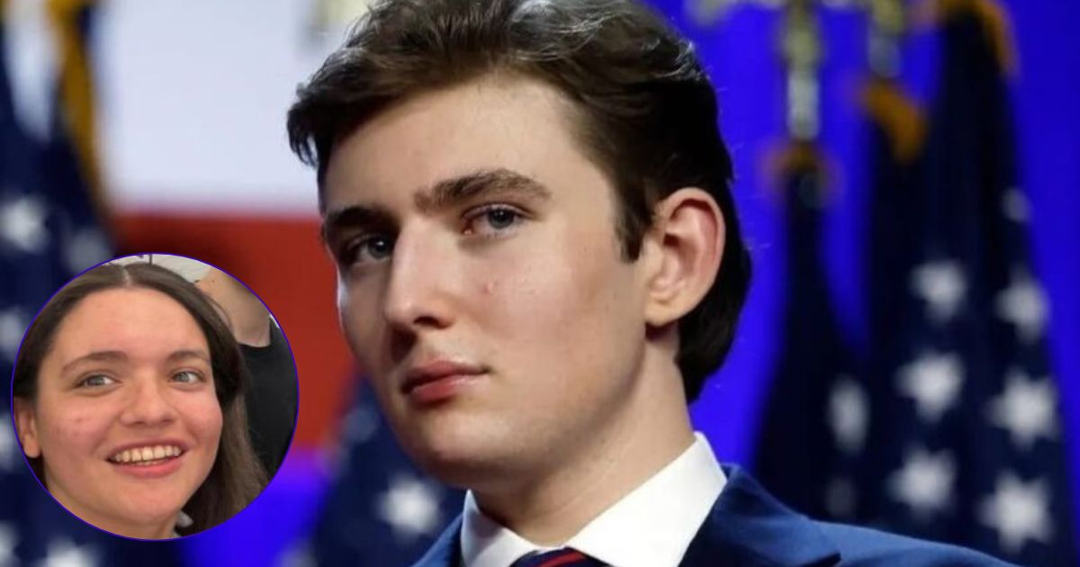 Barron Trump and Kaya Walker