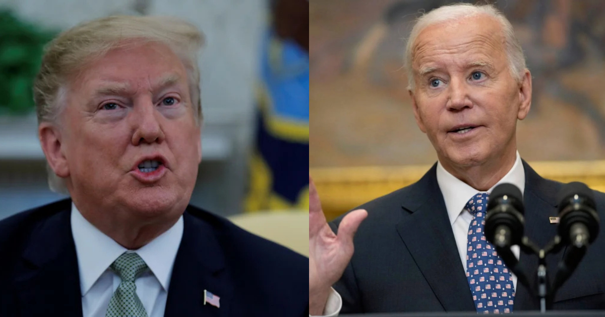 Donald Trump, Joe Biden