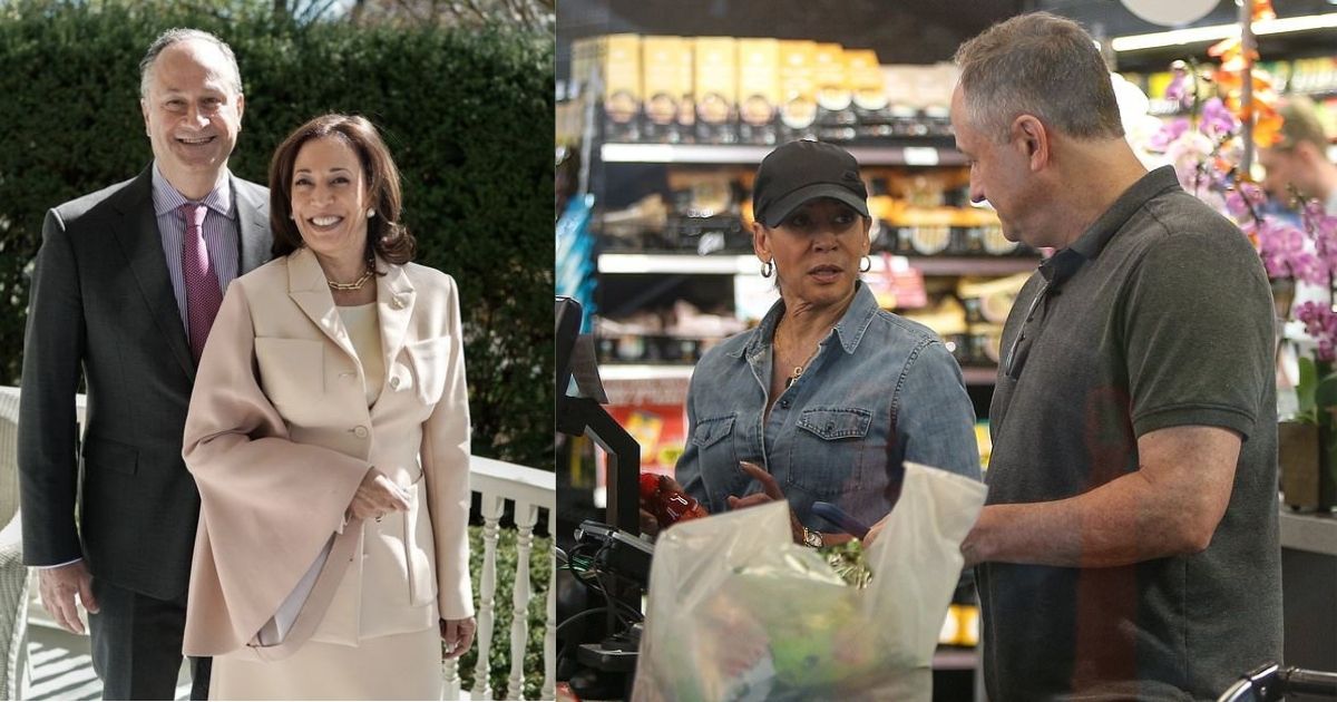 Doug Emhoff and Kamala Harris