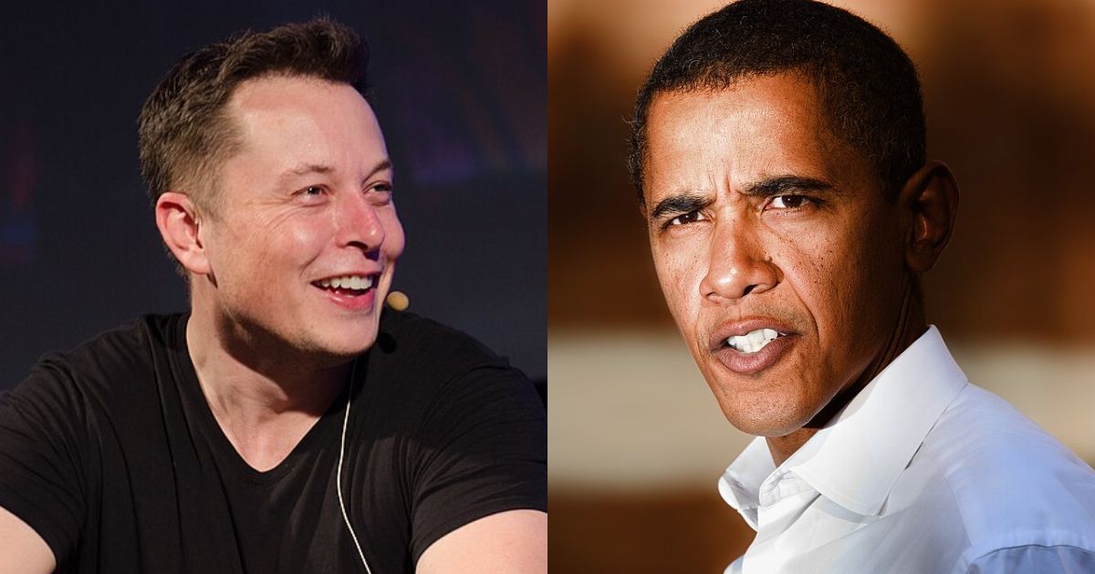 Elon Musk and Barack Obama