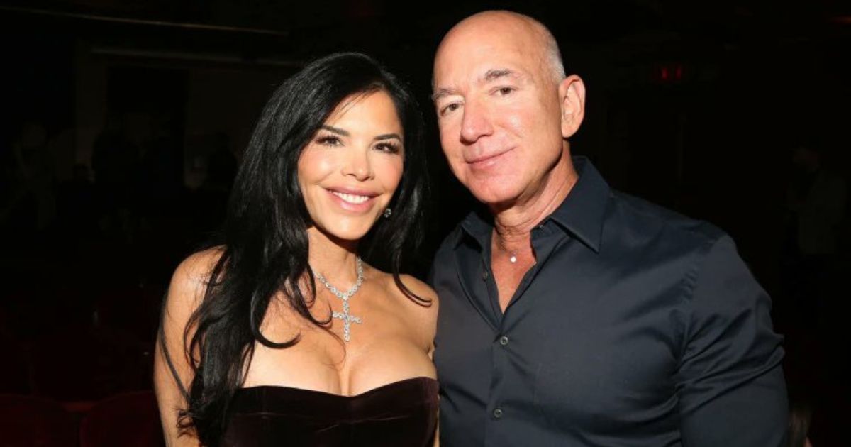 Lauren Sánchez and Jeff Bezos