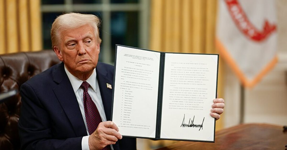 President Donald Trump signed an executive order after discussion with the members under Trump administration ( Uploaded by White House, (2025, January 31- via Flickr)