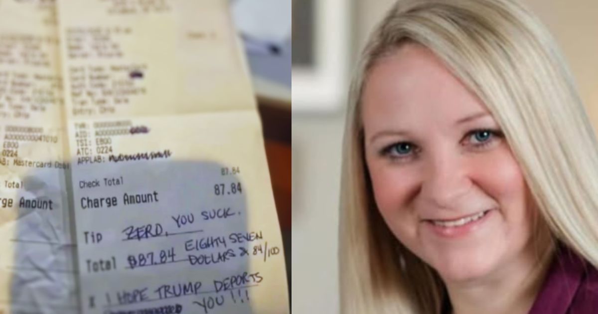 Stephanie's rude commenton the bill mentioning Donald Trump ( Credit : Instagram|@kingkylelee) and Stephanie-Lovins (@diet_prada)