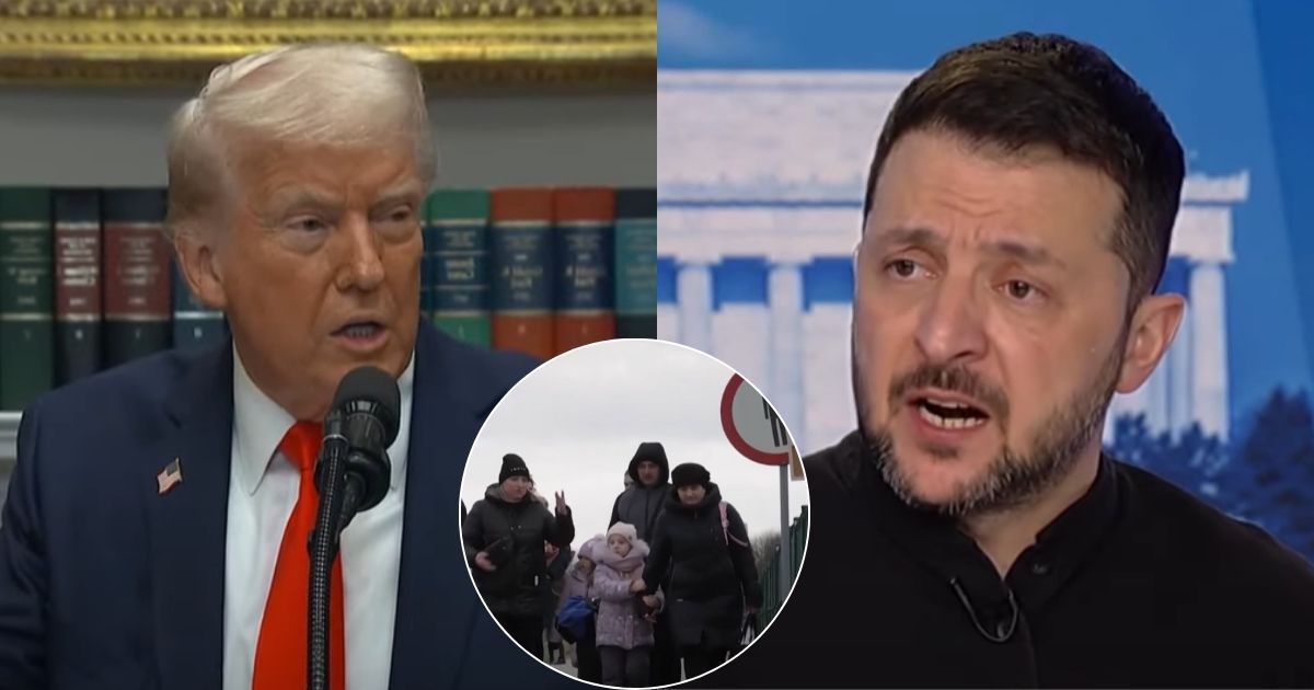 Donald Trump and Zelenskyy