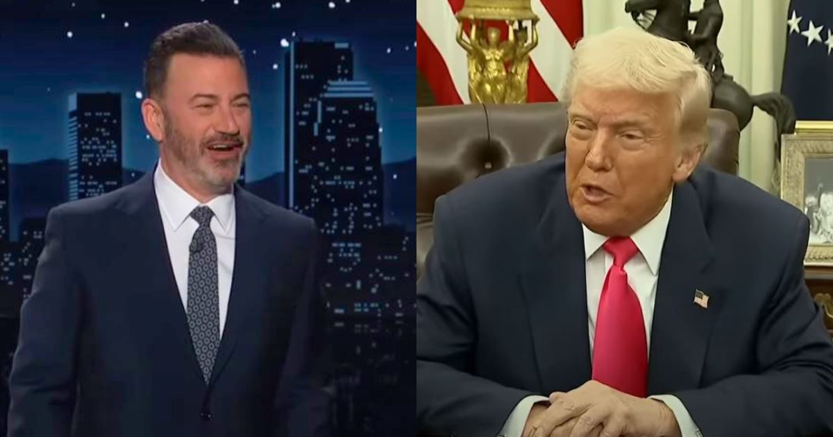 Jimmy Kimmel and Donald Trump
