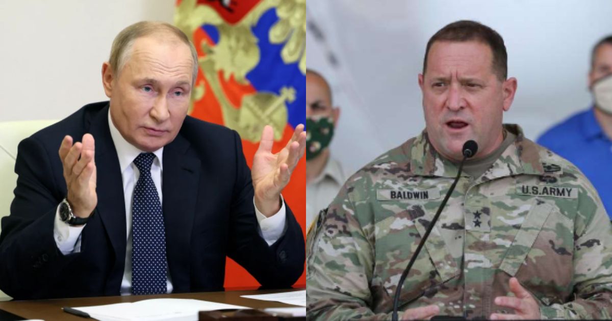 US General Baldwin Slams Putin’s ‘Illegal’ Strategies
