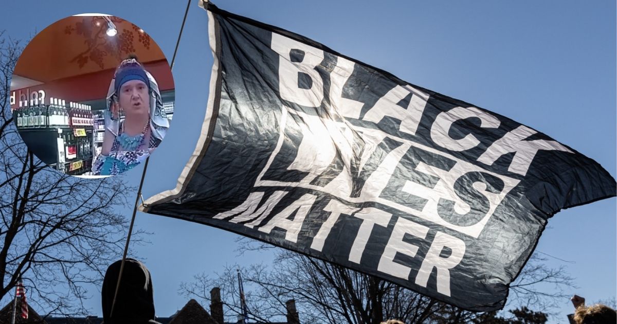 White Woman Racist Attack on Black Cop