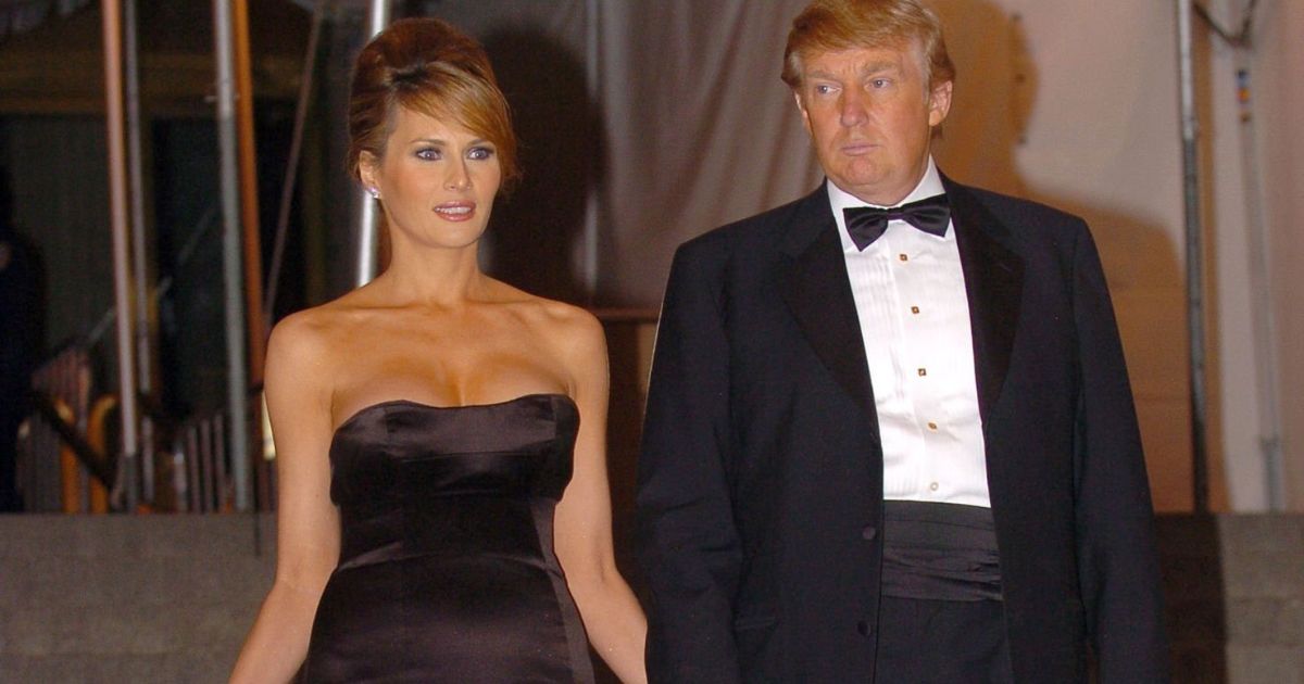 Donald Trump and Melania at Met gala