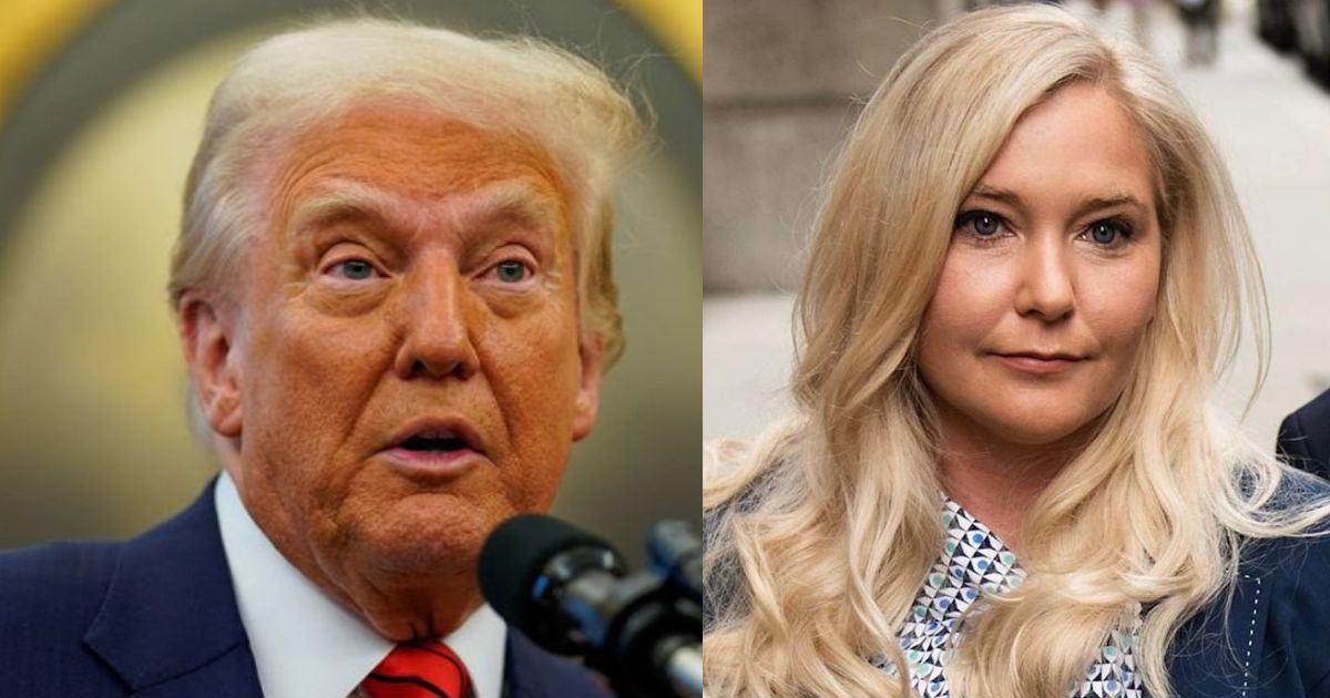 Donald Trump and Virginia Giuffre