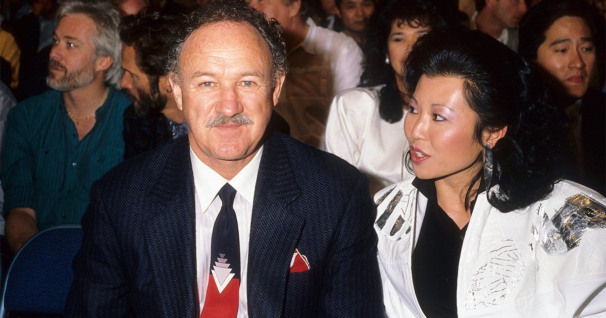 Gene Hackman with Wife Betsy Arakawa