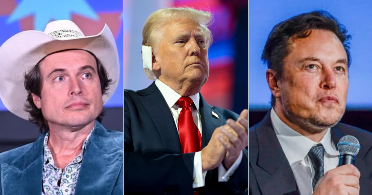 Kimbal Musk is visibly upset with Donald Trump