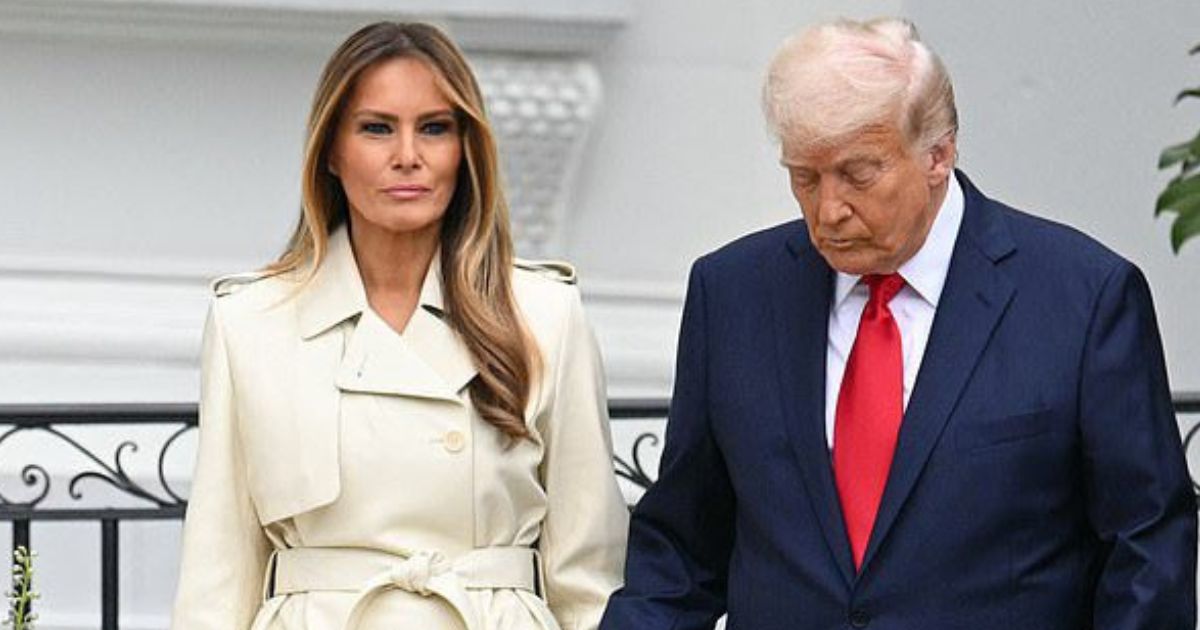 Melania Trump and Donald Trump