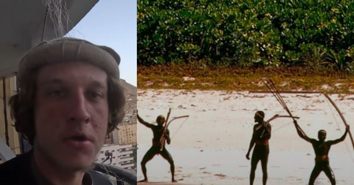 American YouTuber went to isolated and forbidden Indian island