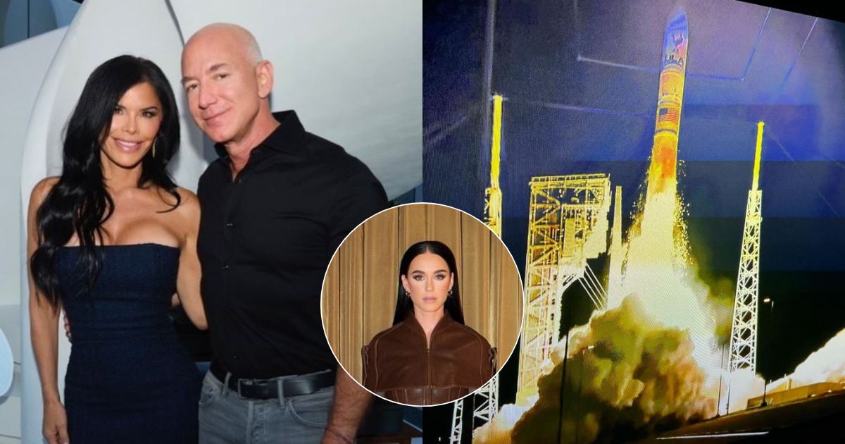 Jeff Bezos is sending six women to space including Lauren Sanchez and Katy Perry