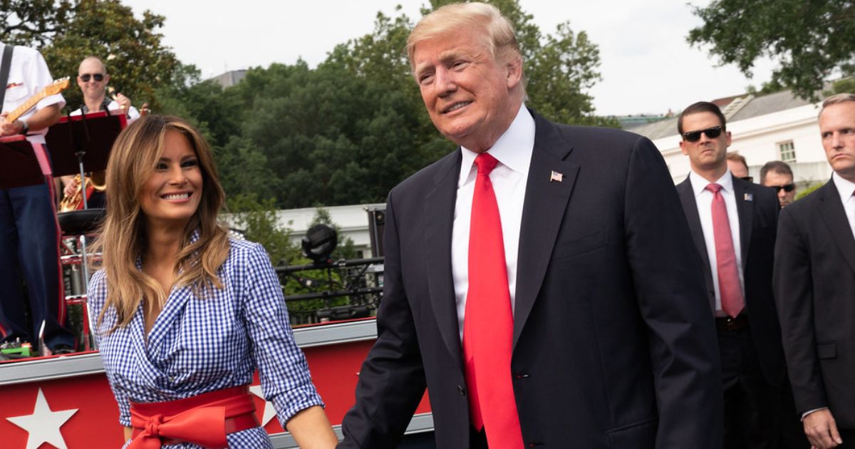 Donald Trump and Melania Trump