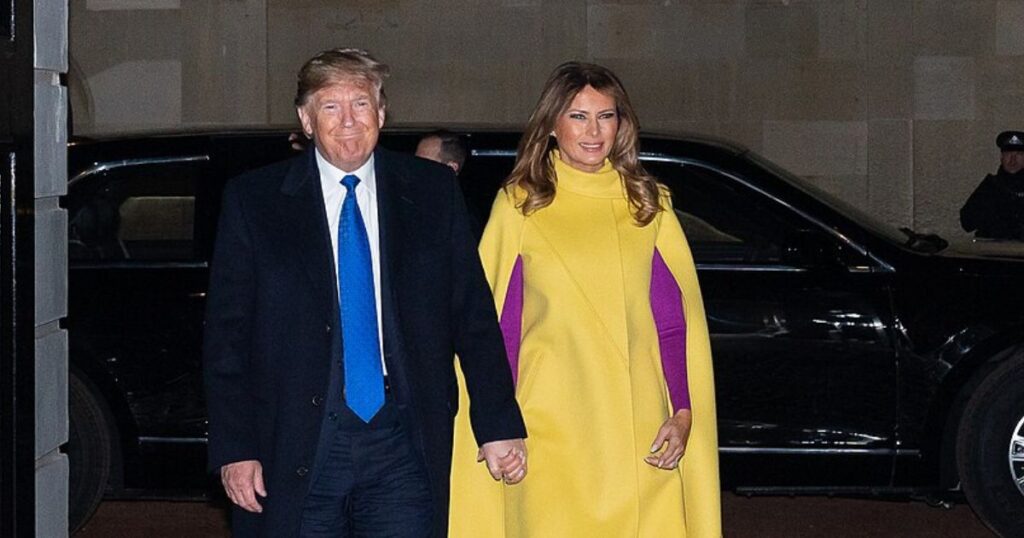 Donald Trump and Melania Trump