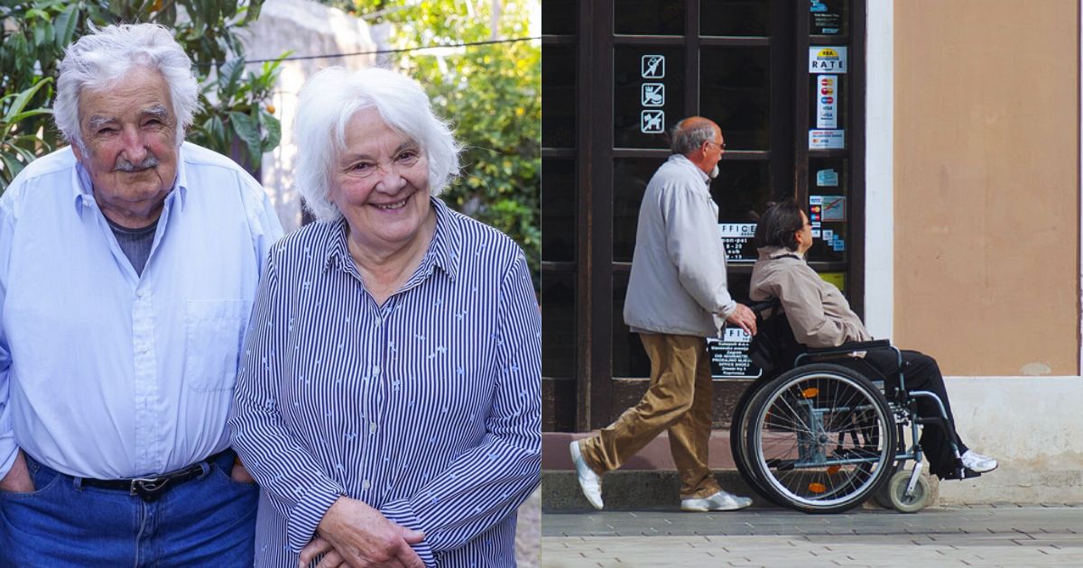 Are social security benefits for several citizens paused next week? Let us find out. ( (picture of the old couple by Casa Rosada—via Wikimedia Commons) and (picture of the handicapped girl via Pick Pik)