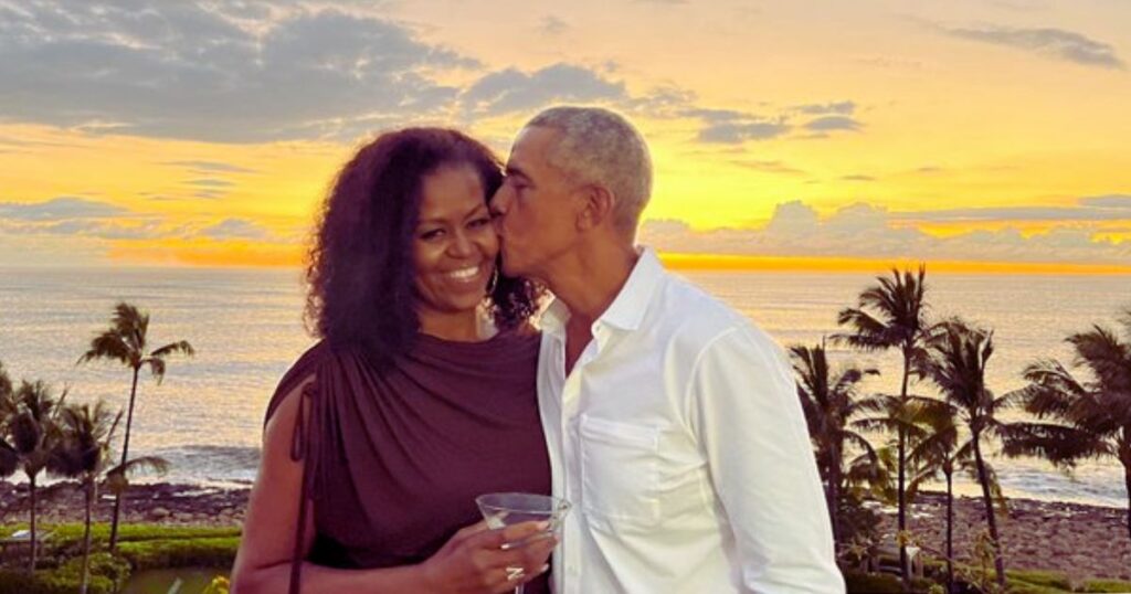 Barack Obama and Michelle Obama (Photo from X|@Barack Obama