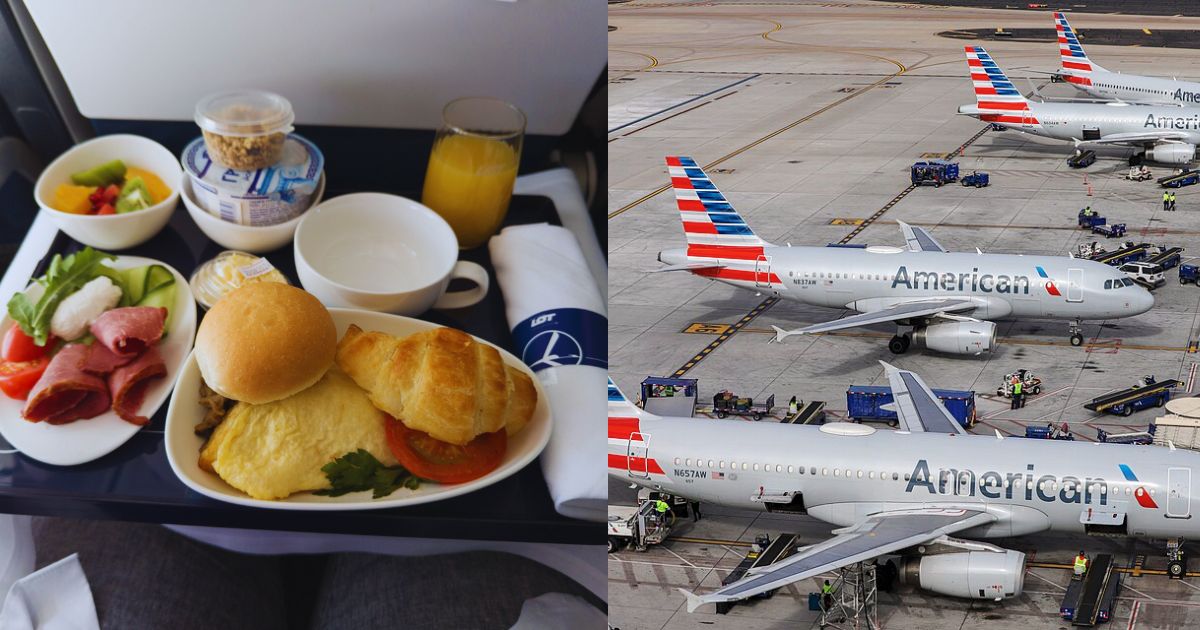 Black women slammed American Airlines after they denied her food in First Class. (Left-photo by Matti Blume—via Wikimedia Commons) and (right—picture by Quintin Soloviev—via Wikimedia Commons)