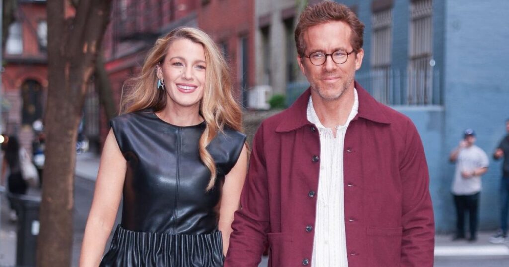 Blake Lively with Ryan Reynolds