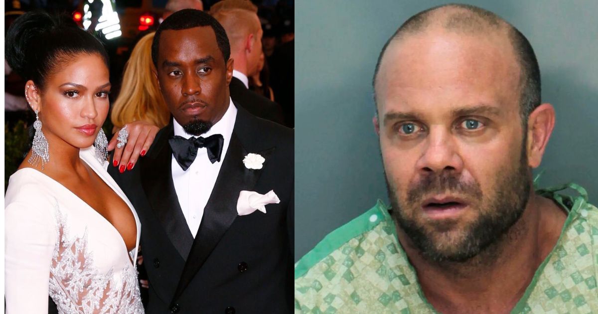 Cassie Ventura with Sean Combs and Jonathan Oddi