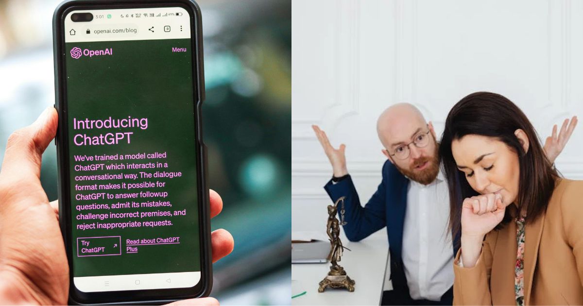 Chatgpt (photo by Sanket Mishra—via Pexels) and a couple fighting in anger (photo by Kaboompics.com—via Pexels)