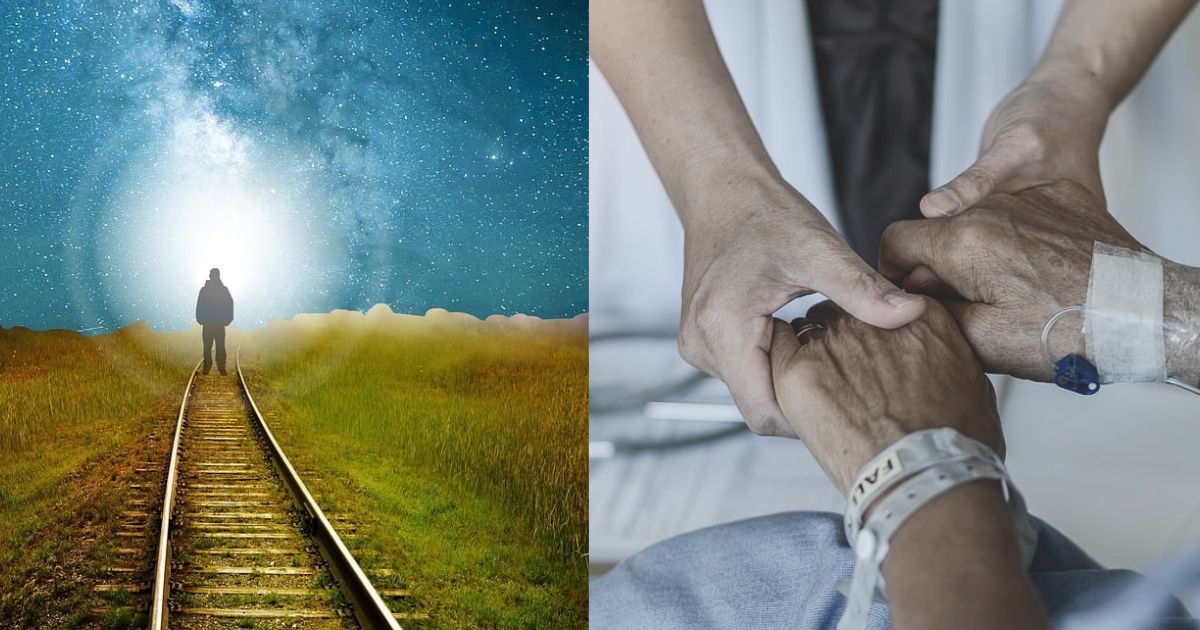 Death care coach described a unique detail experienced by patients before the final moment. (left—picture via Pixabay) and (right—picture via Braun's law firm)