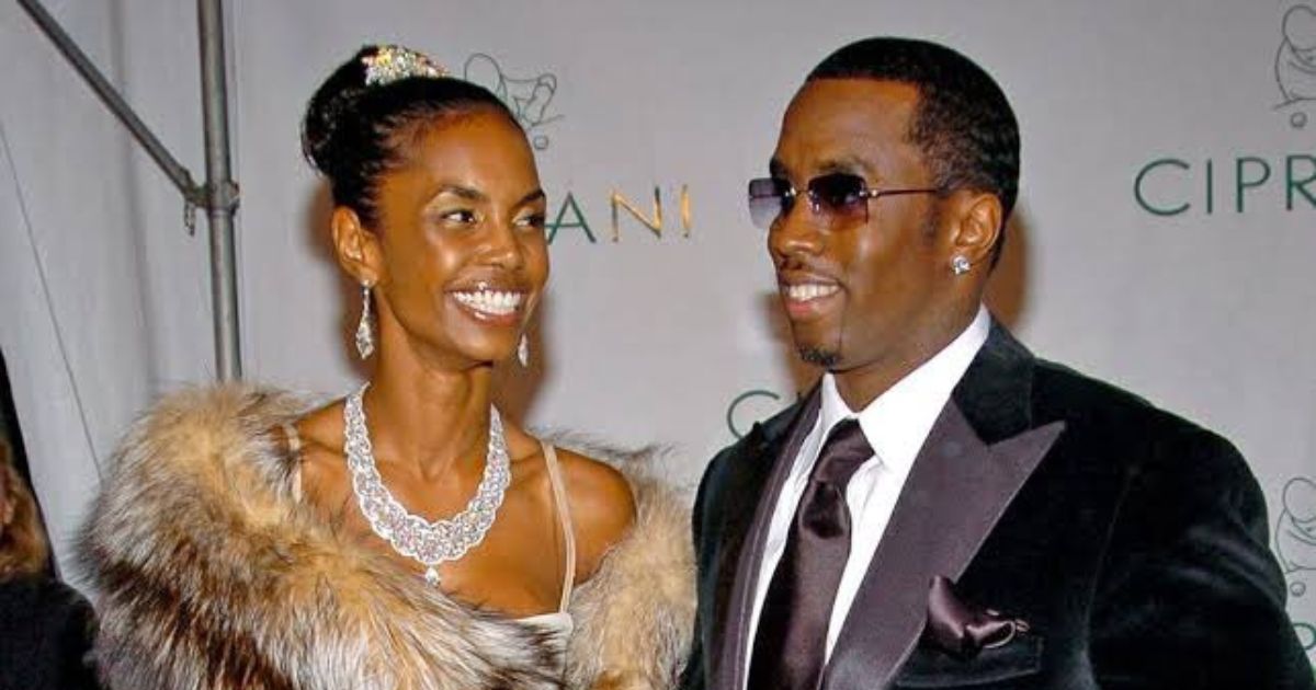 Diddy and his late girlfriend Kim Porter