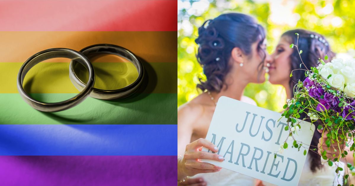 Do Same Sex married couples get Social Security benefits Find out ( left- picture via Wikimedia Commons) and (right—via pxhere)