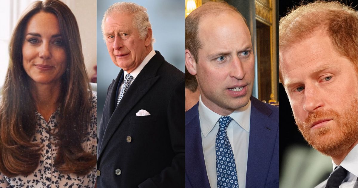 Kate Middleton Begs Charles to Forgive Harry but William Says No