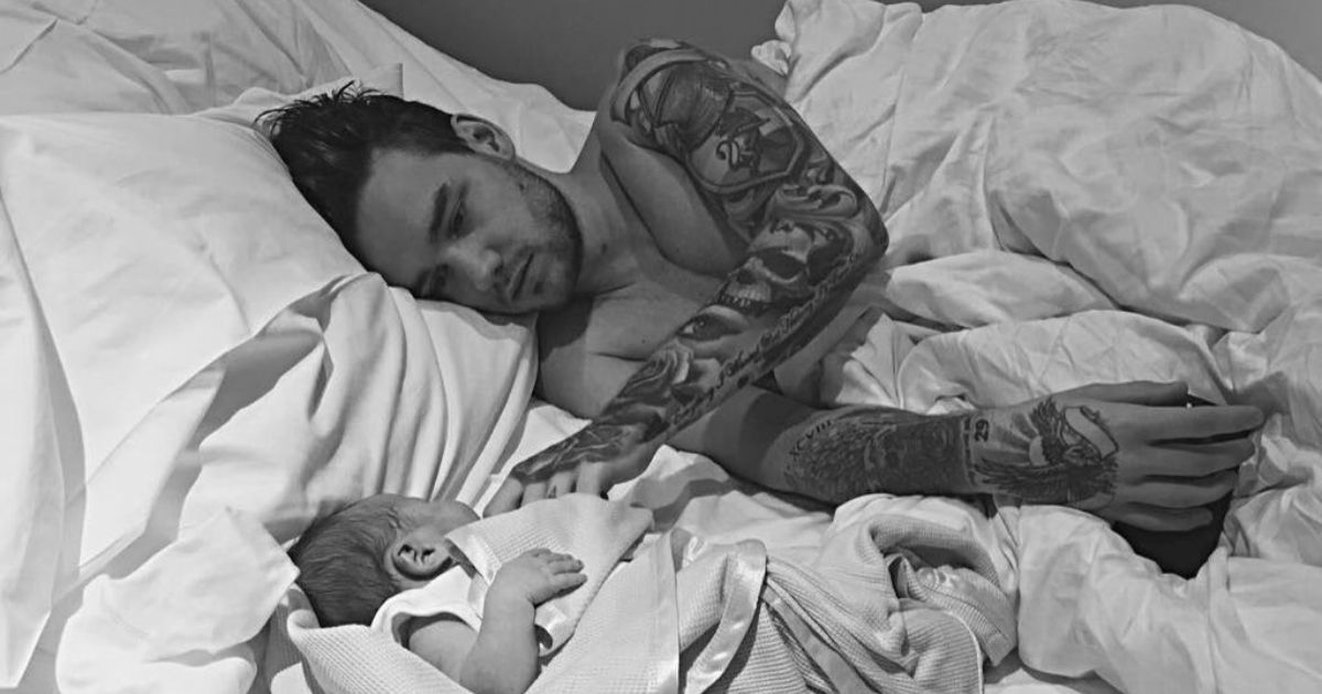Liam Payne With His Son, Bear