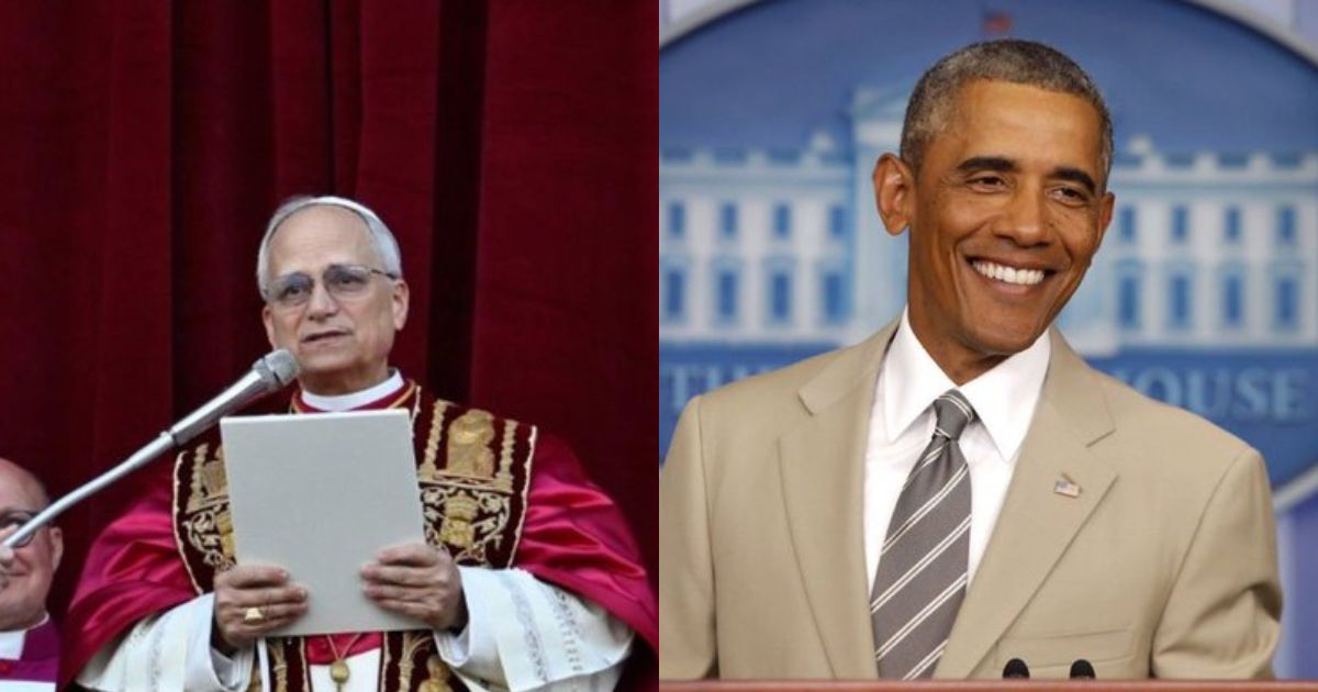 Obama and Michelle Congratulate the New Pope Leo XIV